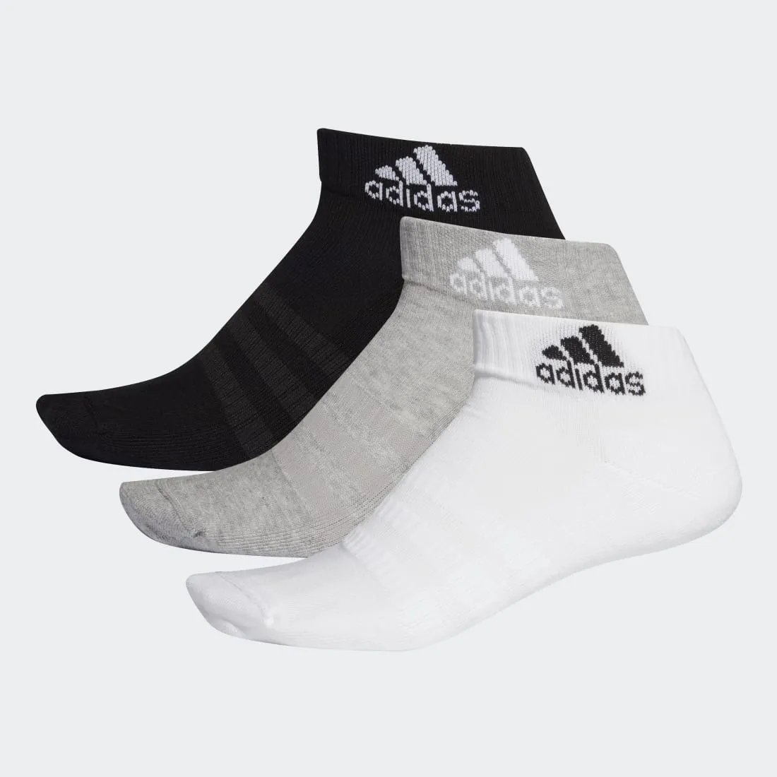 adidas Cushioned Unisex Ankle Socks 3 Pairs