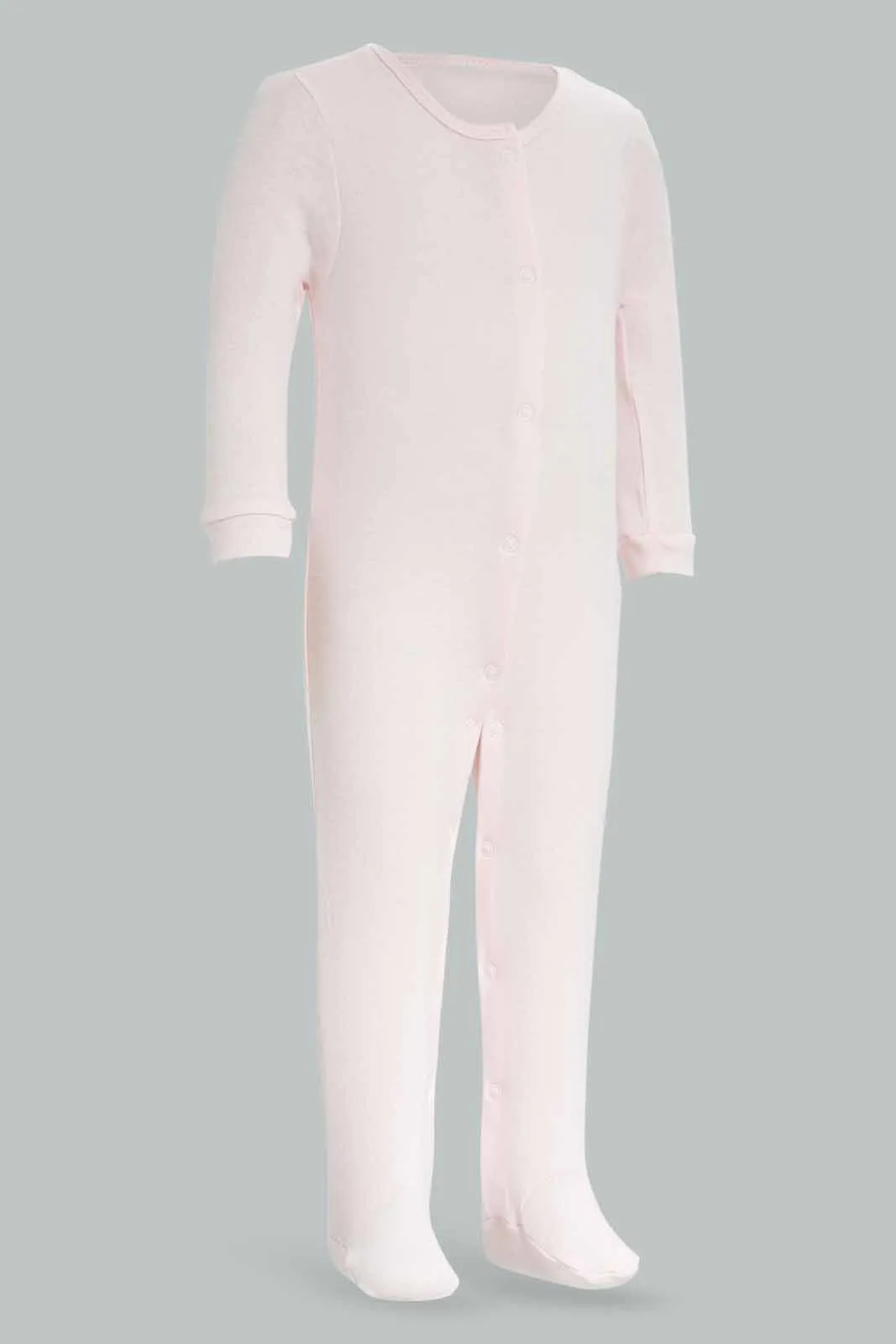 Babies Pink Sleepsuit