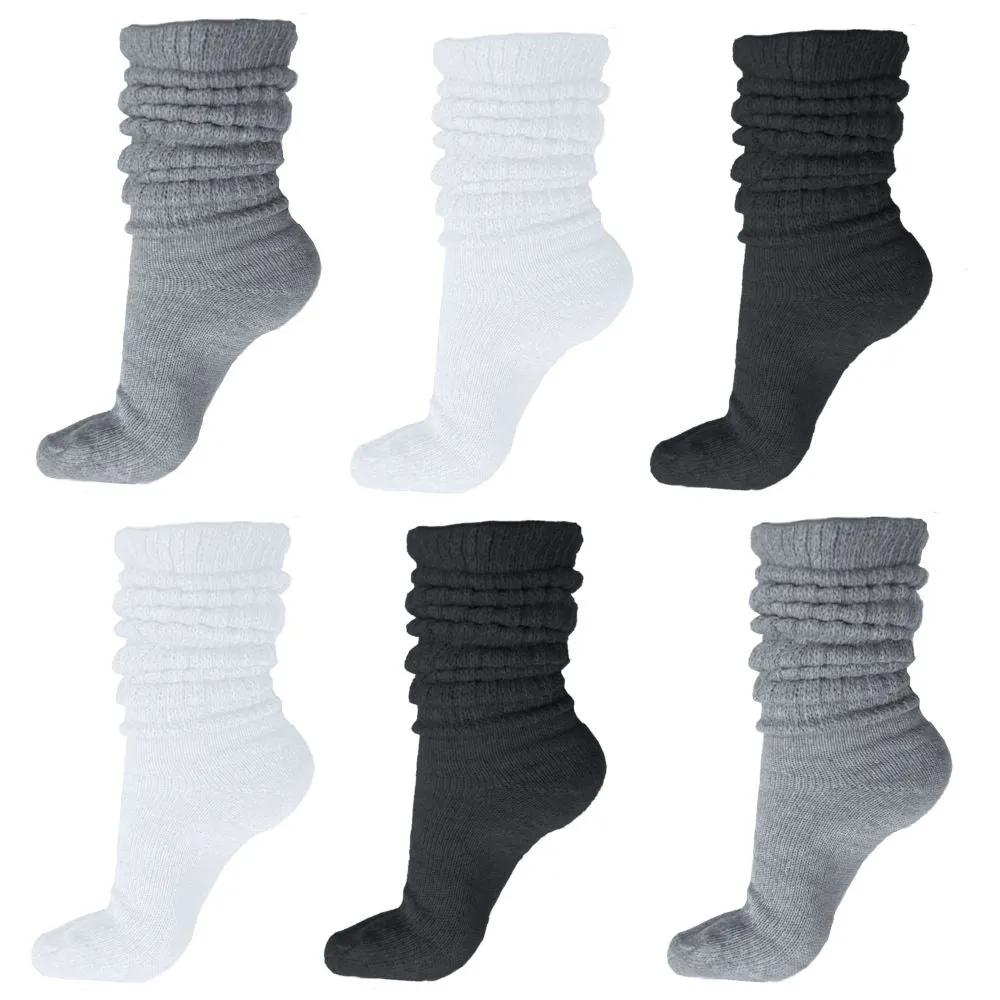 Basic Cotton Slouch Socks