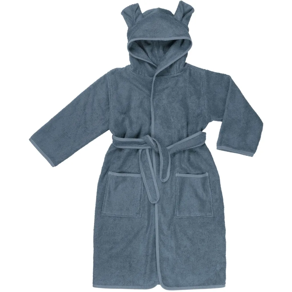 Bathrobe - Junior - Bear - Blue Spruce