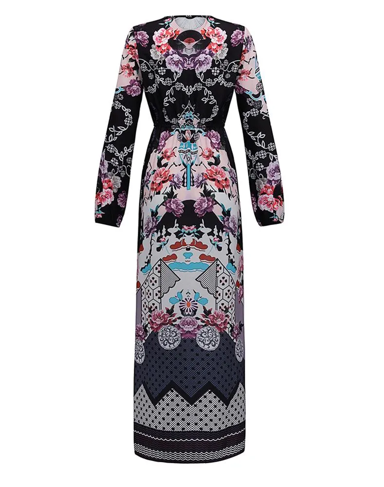 Bohemian Floral Dress