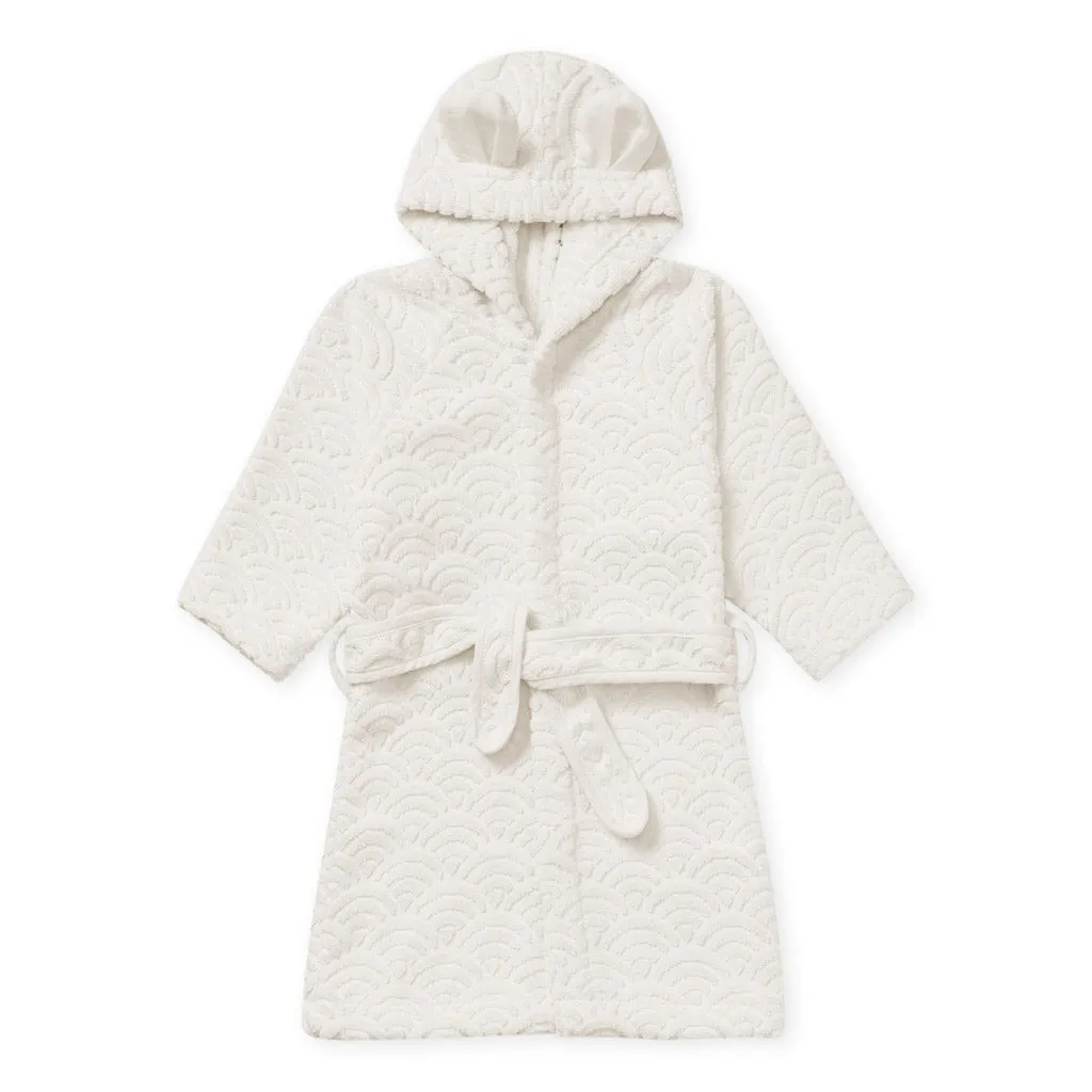 Cam Cam Copenhagen, Toddler Bathrobe, Off White