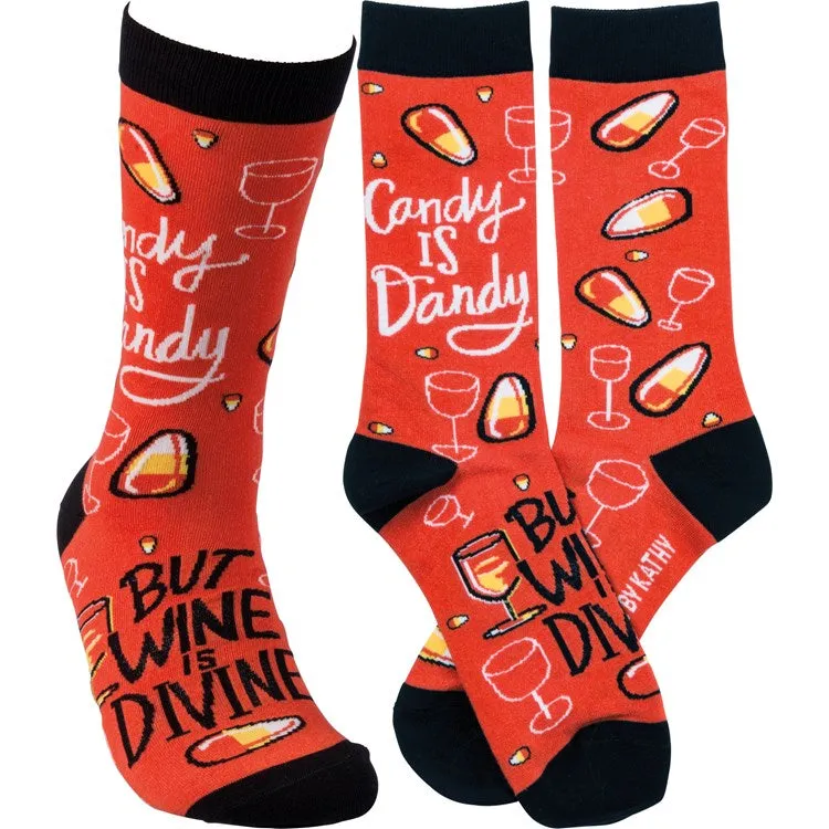 Candy Corn Socks