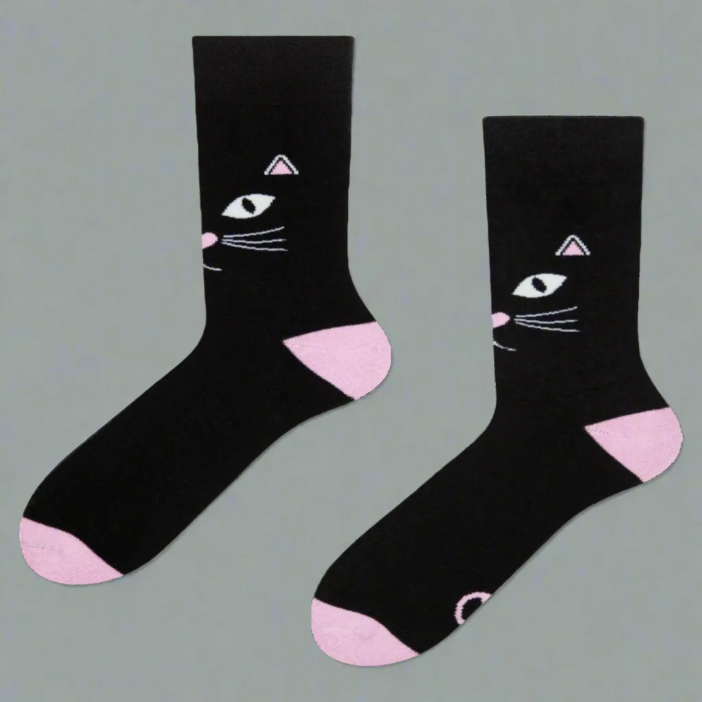 Cats Gaze Warm Thermal Socks