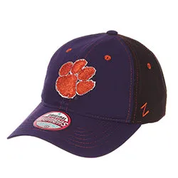 Clemson University Feisty Women's Velcro Adjustable - Purple