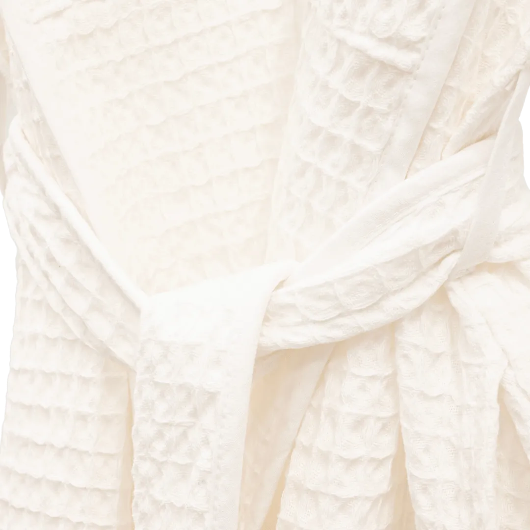 Cotton Bathrobe | White