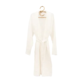 Cotton Bathrobe | White