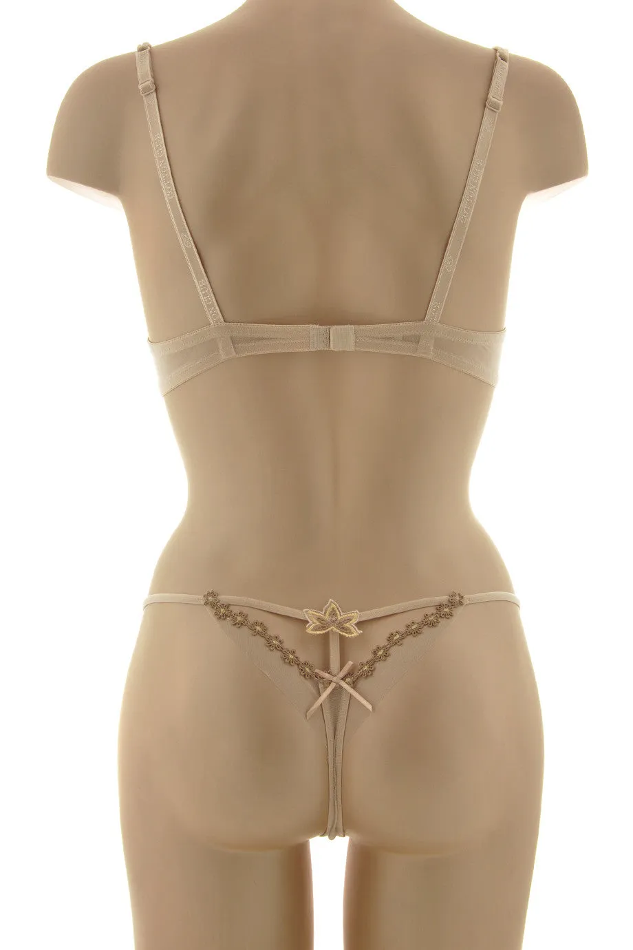 COTTON CLUB SPRING Nude Balconette Bra