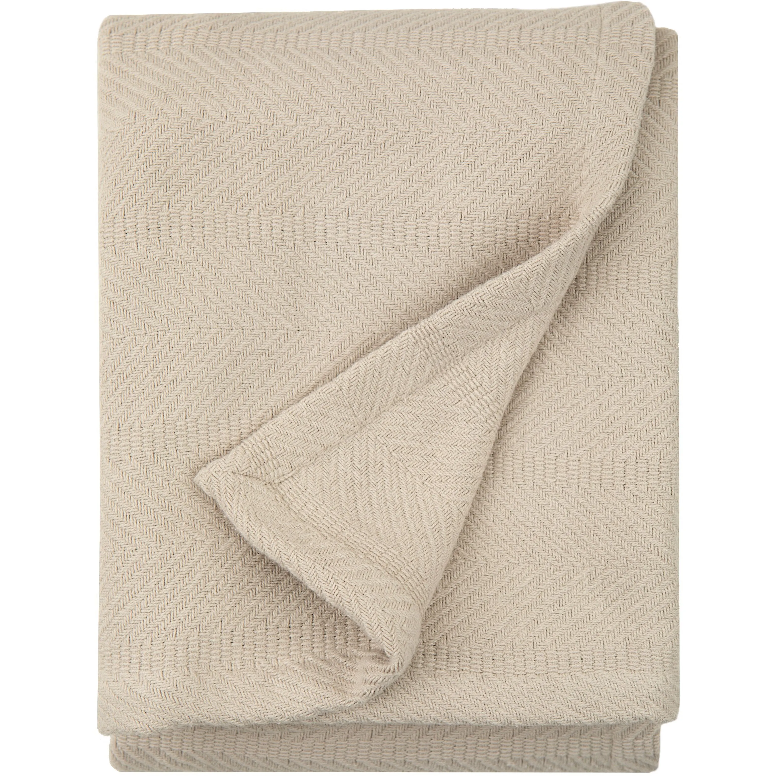 Cotton Lightweight Throw in Three Colours