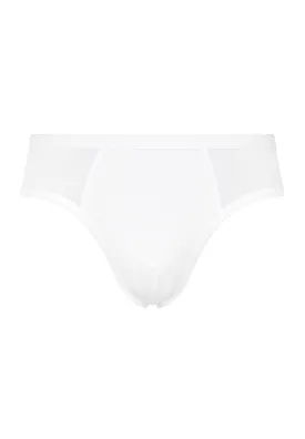 Cotton Pure Cotton High Leg Brief | White 73633-101