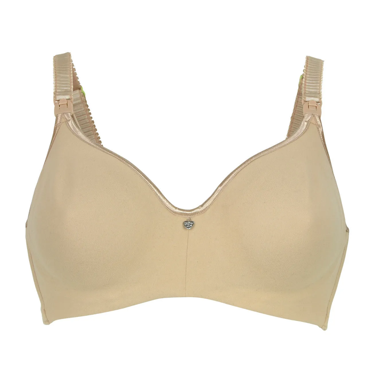 Croissant Nude Nursing Maternity Bra - Cake