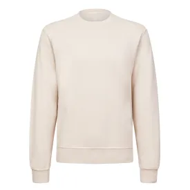 FRADI Cotton Fleece Crewneck Sweatshirt BEIGE