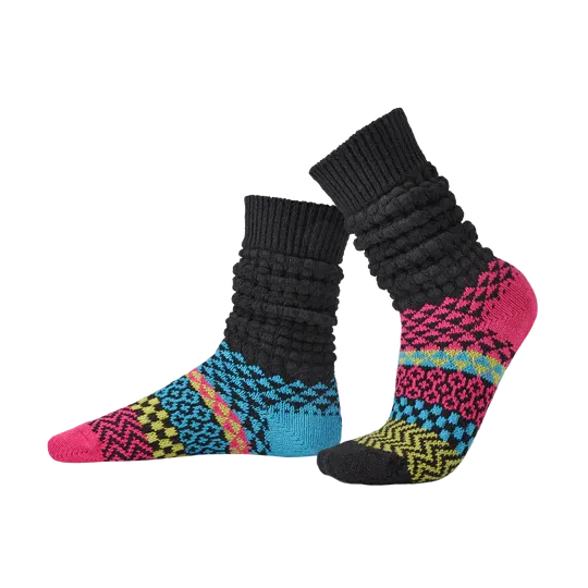 Fusion Slouch Crew Socks- Tetra (Large)