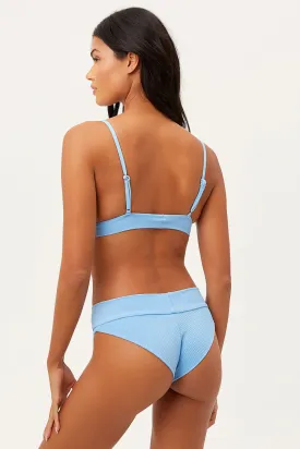 Gavin Cheeky Bikini Bottom - Chambray