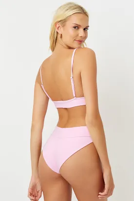 Gavin Cheeky Bikini Bottom - Love Pink