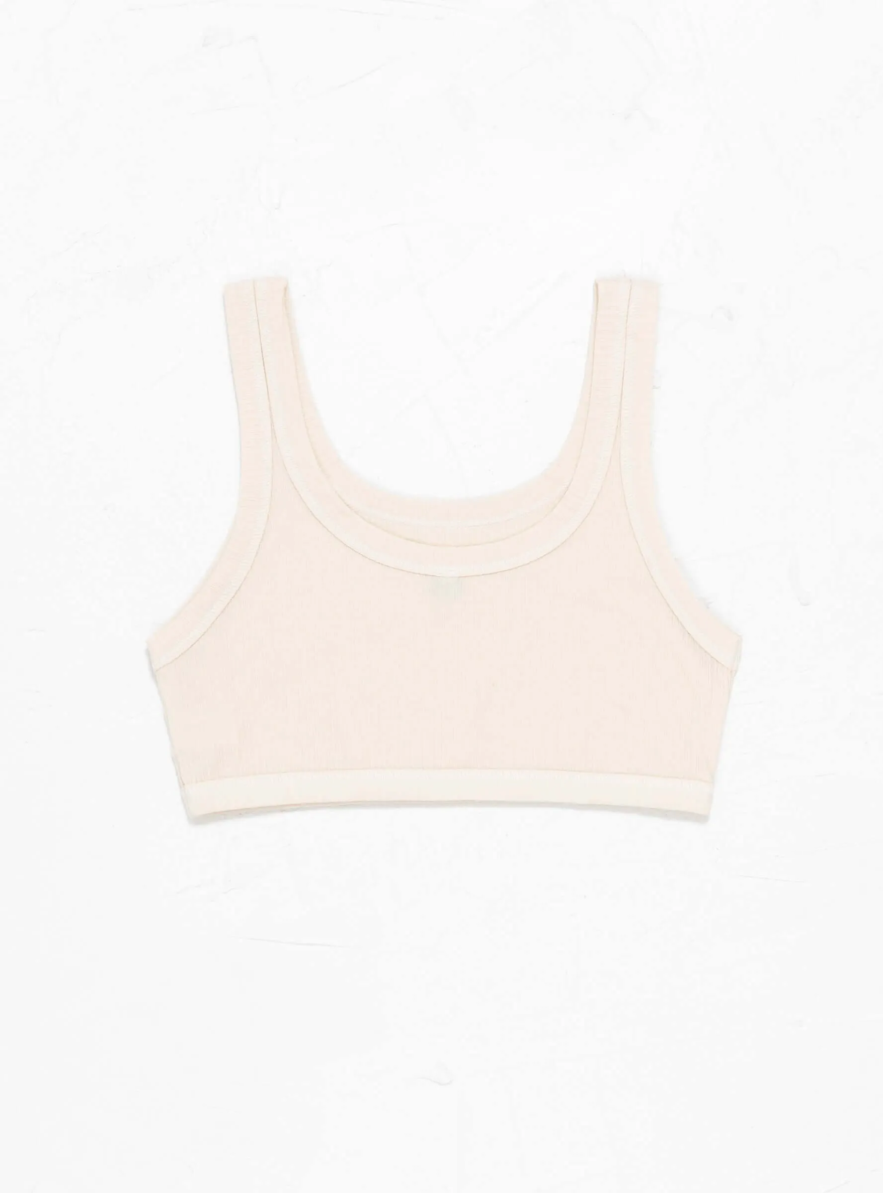 Heart Bra Undyed