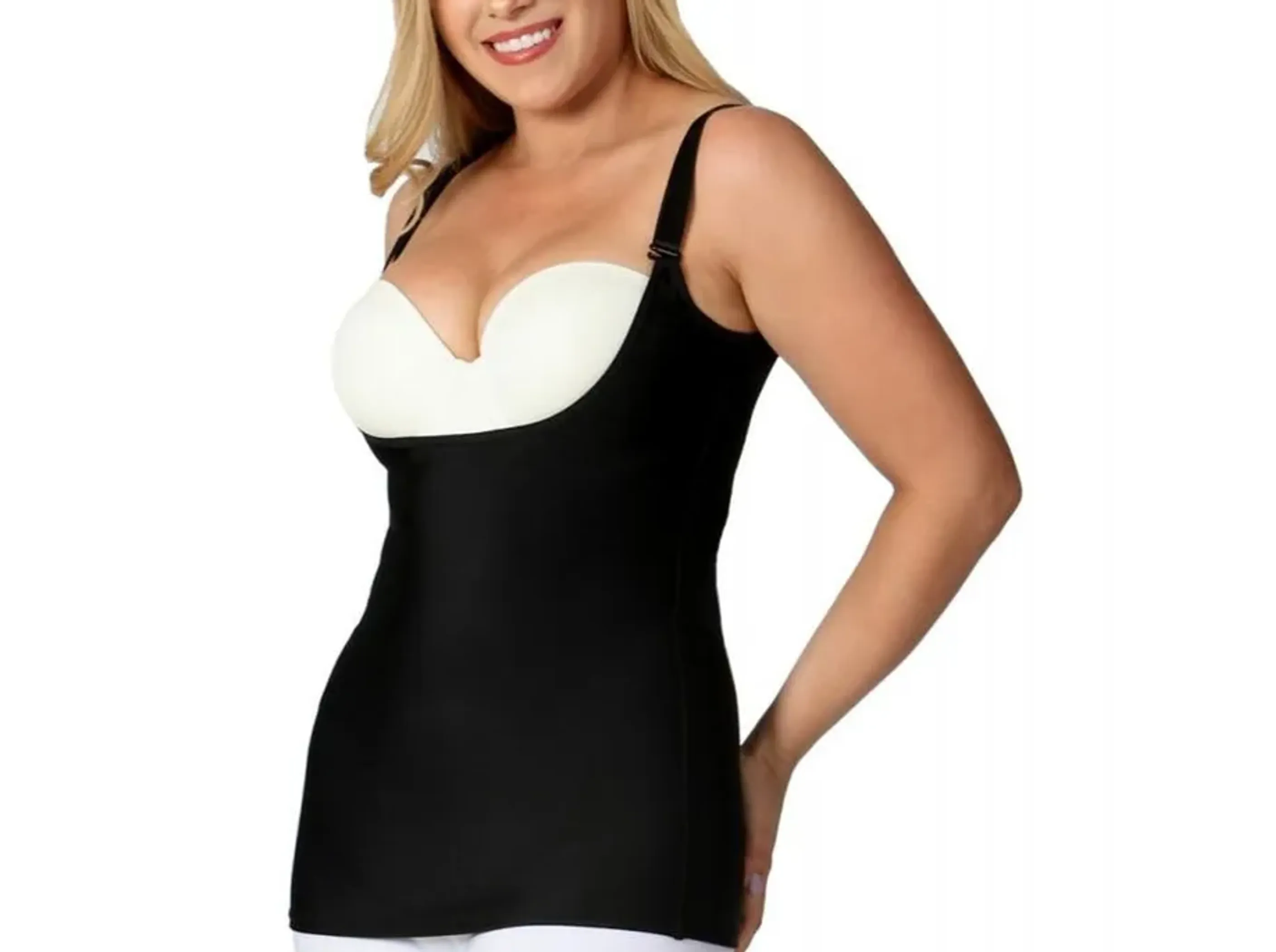 InstantFigure Underbust Tank Top W/Bra Straps