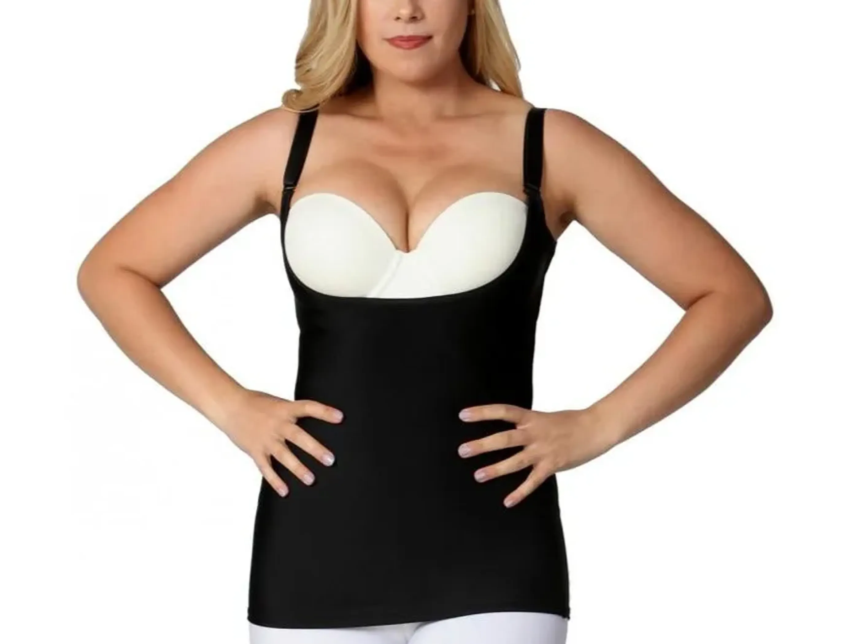 InstantFigure Underbust Tank Top W/Bra Straps