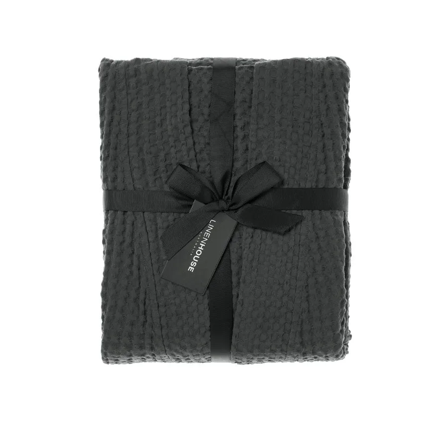 Keaton Bathrobe Charcoal