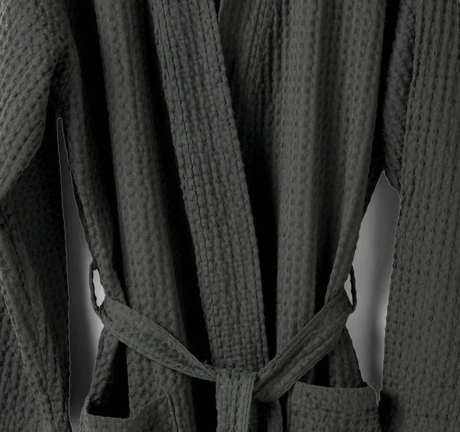 Keaton Bathrobe Charcoal