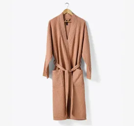 Keaton Bathrobe Pink Clay