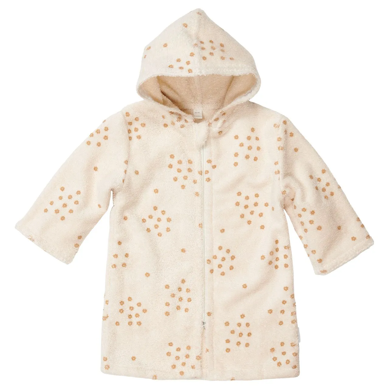 Koeka Bathrobe Baby Cotton | Flower Crown Natural