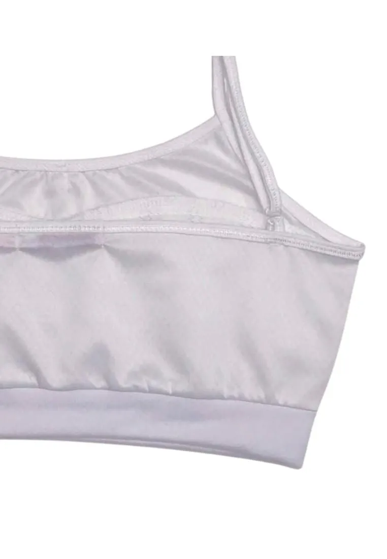 Landmark Half Sando Bra Semi Cool 2 in 1 White