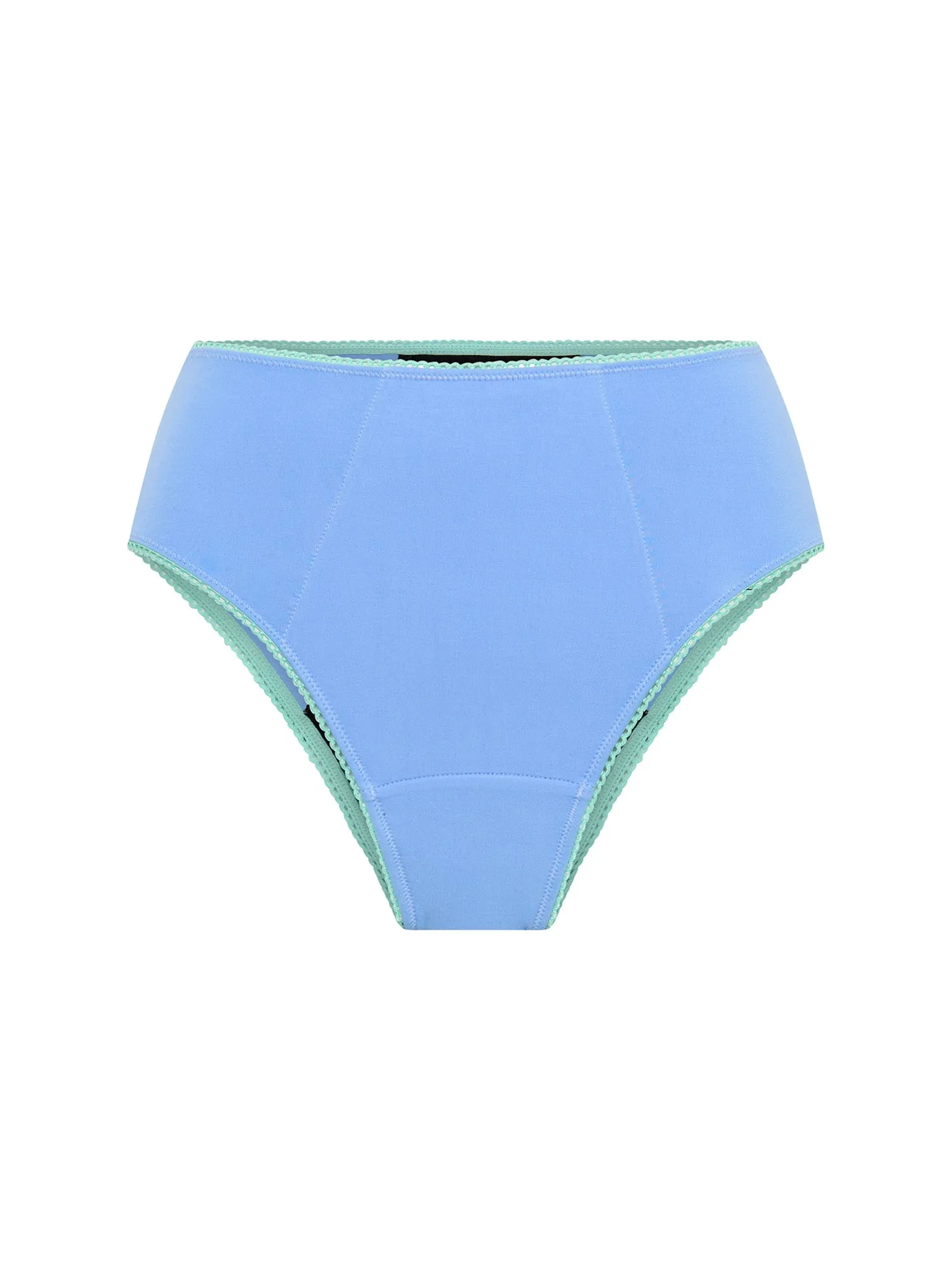 Lola Hi Waist Brief Super-Overnight Vista Blue