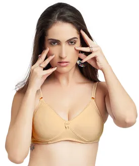 Lovable Women Full Coverage Classic Non Padded Bra Beige