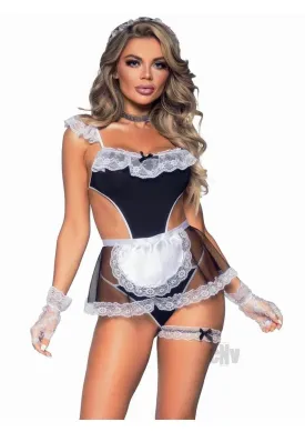 Maid To Order 4pc Md/lg Blk/wht