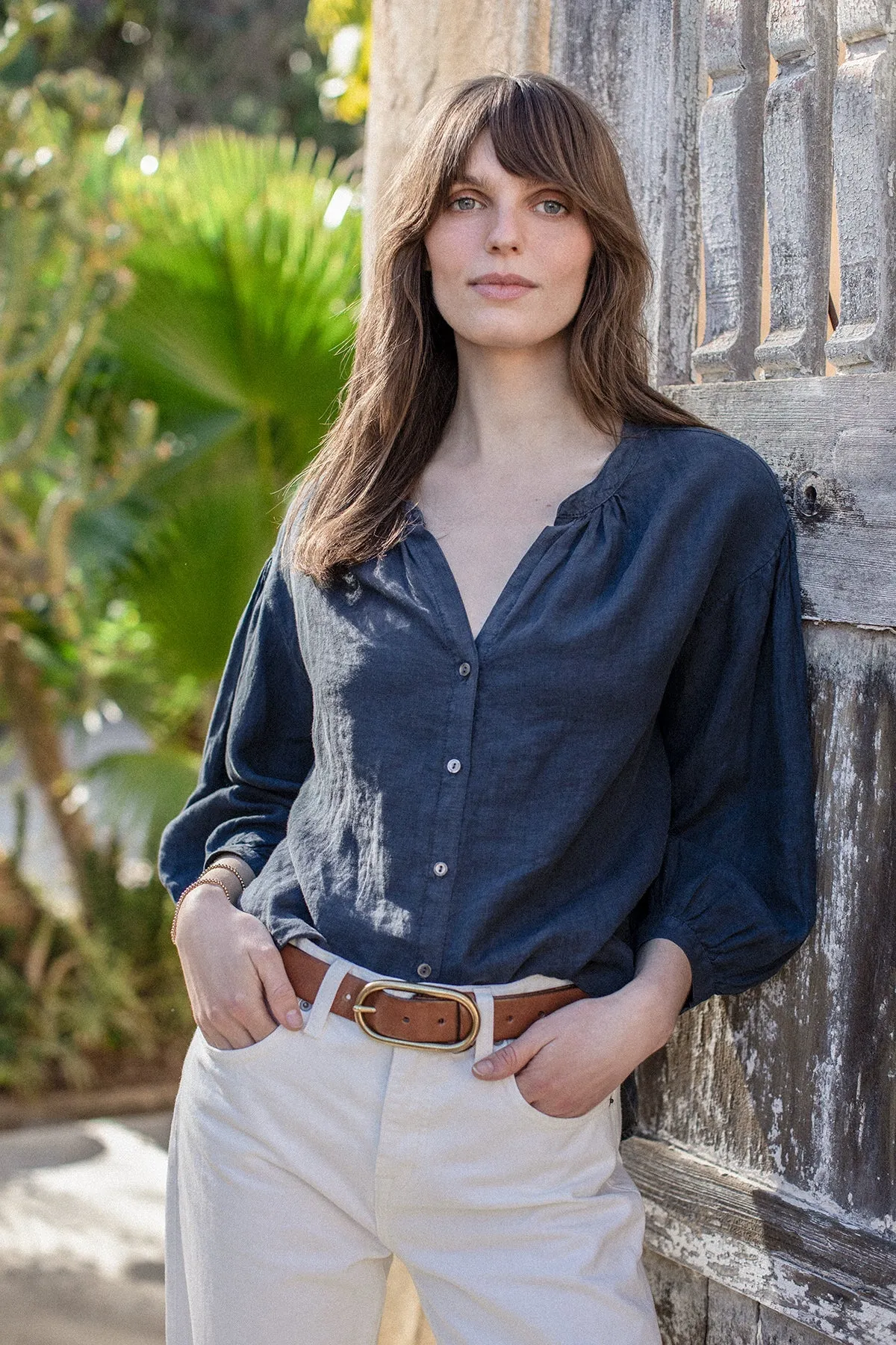 Matea | Linen Blouse