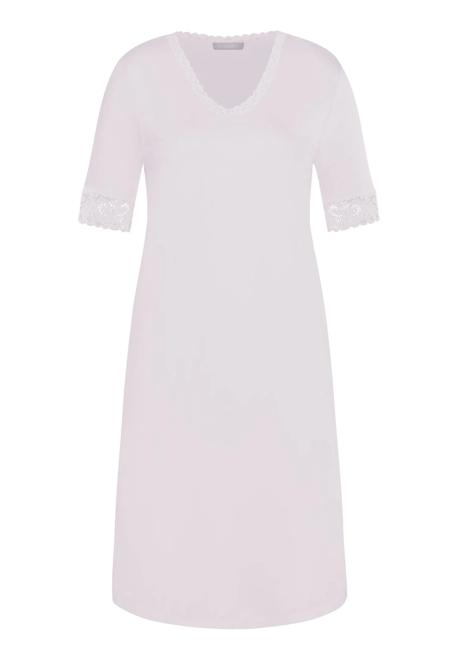 Moments Lace Trim Cotton Nightgown | Lupine Love 77040-1486