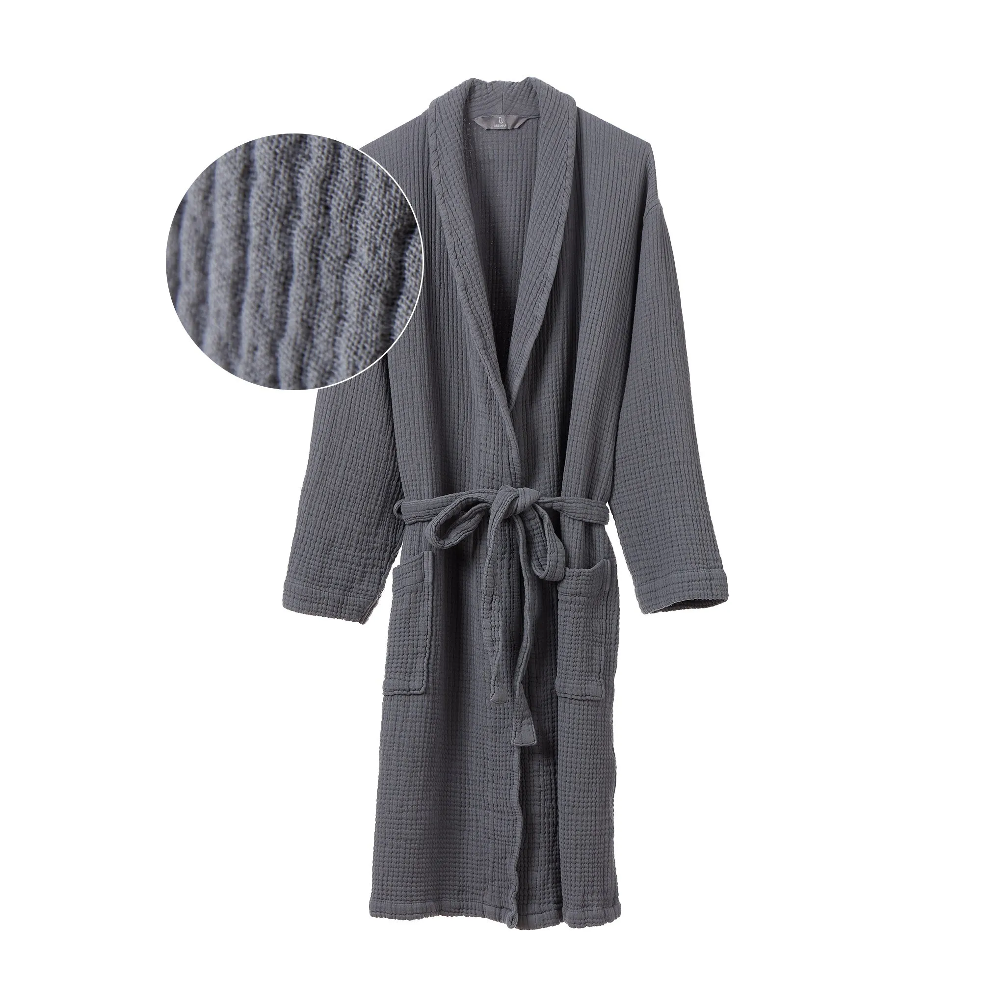 Obidos Bathrobe [Charcoal]