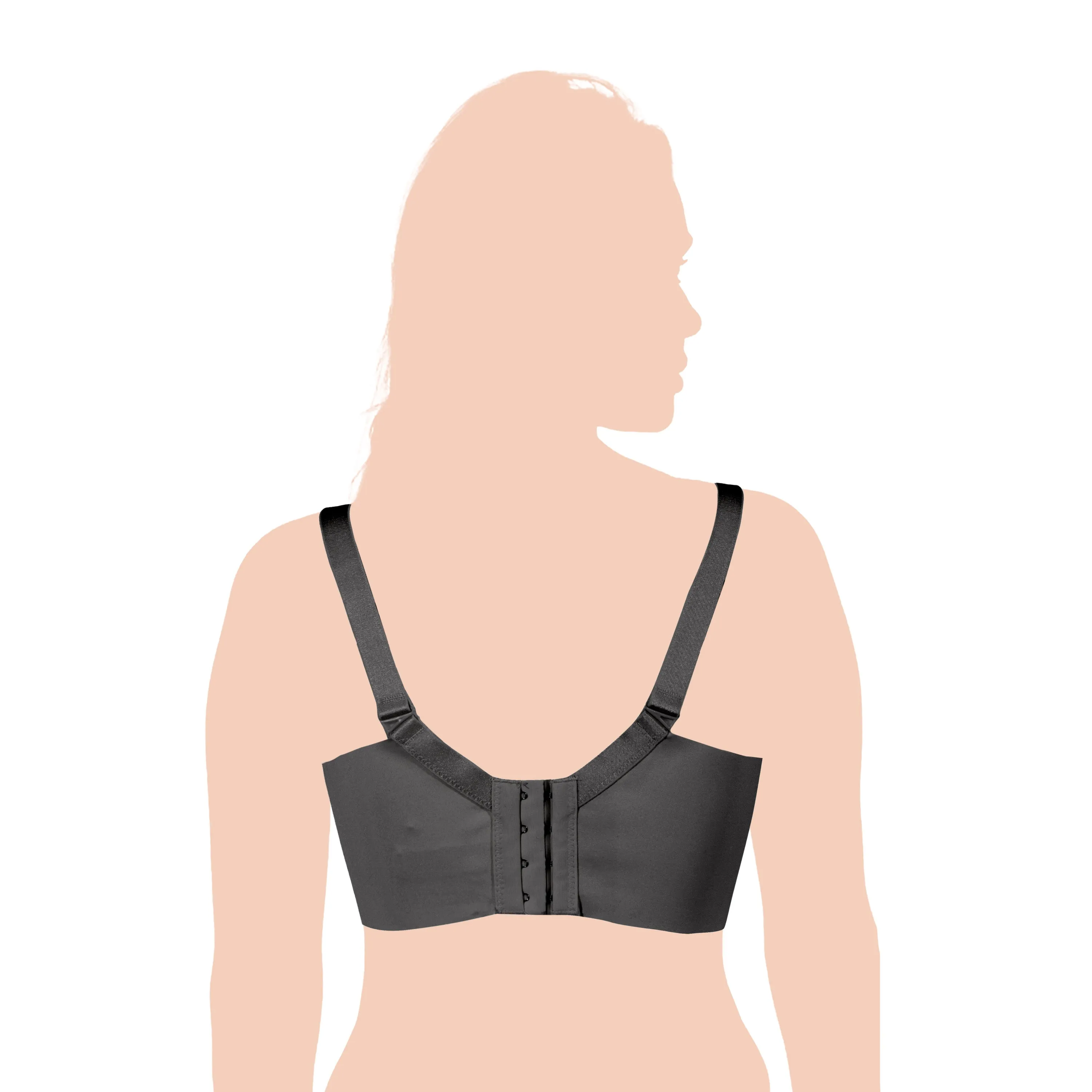 Okus - Pretty Lace Maternity & Nursing Bra - Black