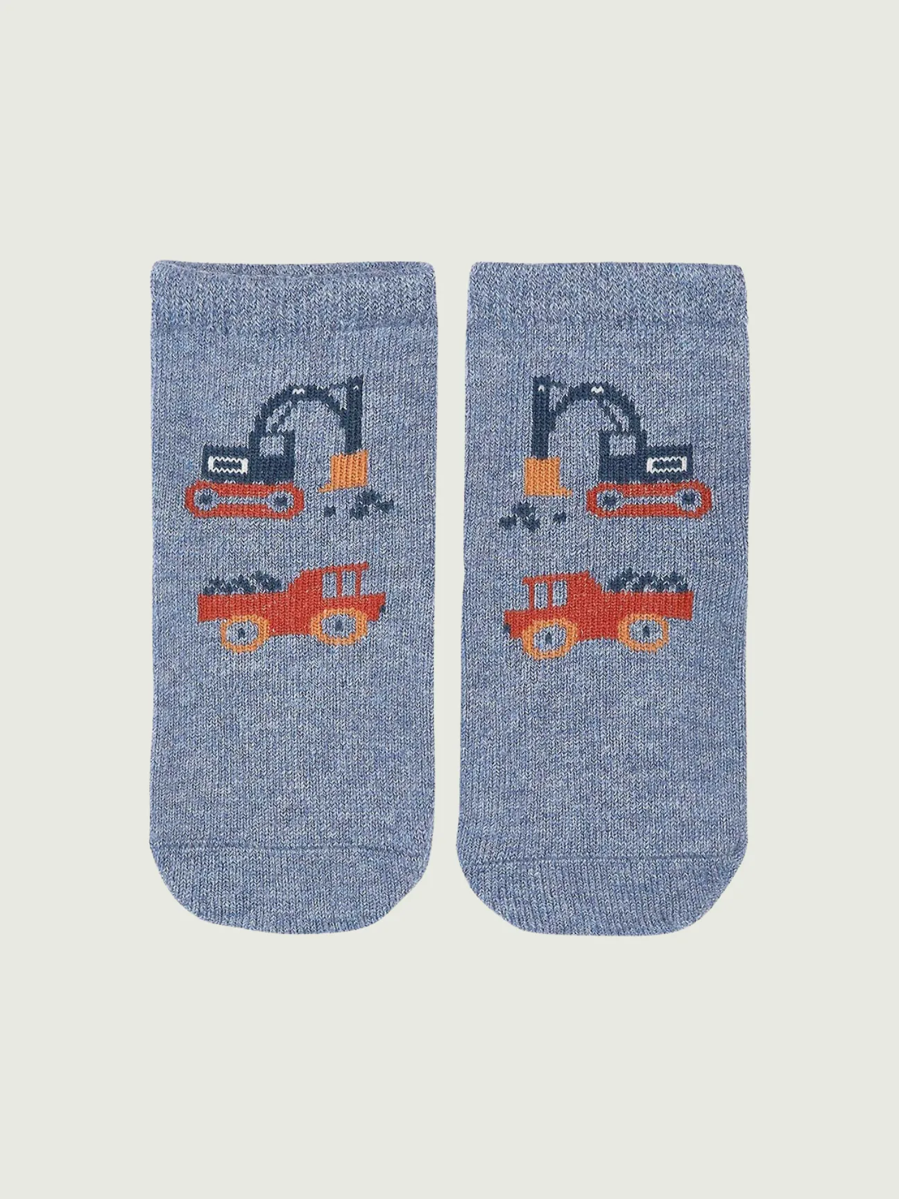 Organic Jacquard Ankle Socks