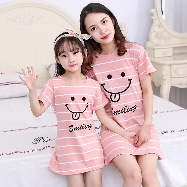 Panda Print Night Dress<br>Panda Nightgown