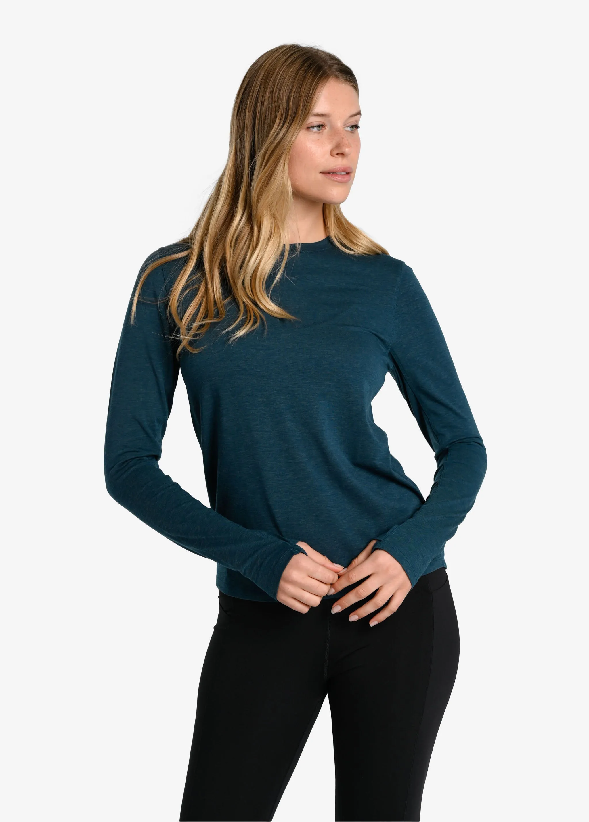 Performance Wool Moisture-Wicking Long Sleeve