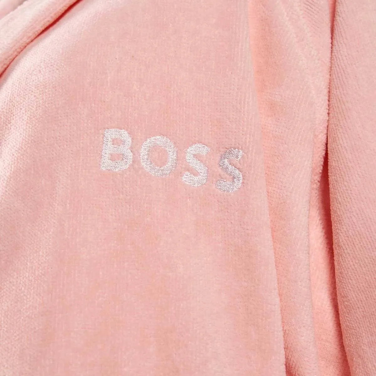 Plain Primrose Hooded Bathrobe by Hugo Boss