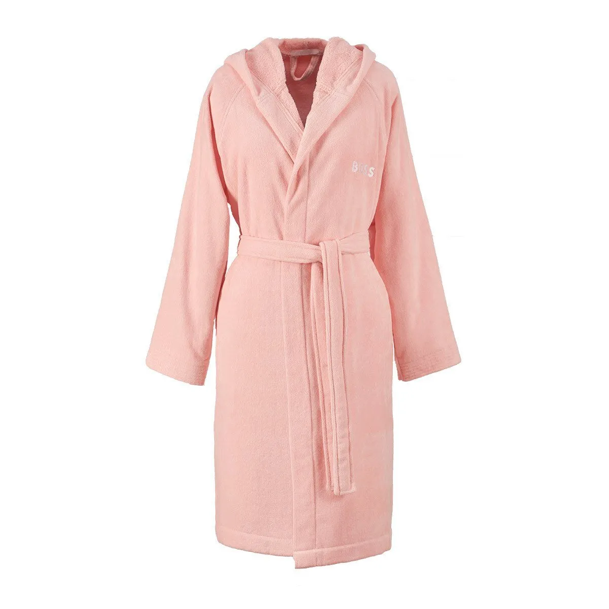 Plain Primrose Hooded Bathrobe by Hugo Boss