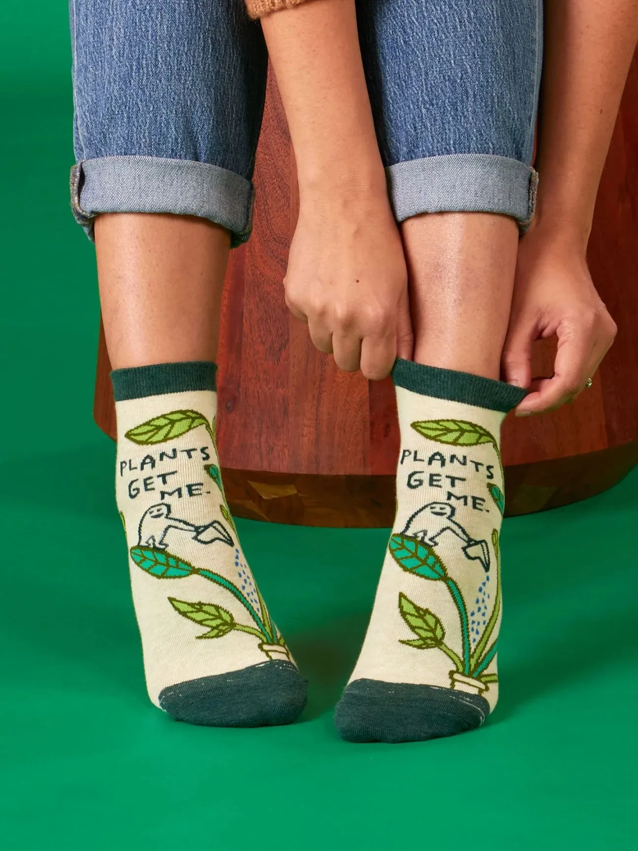 Plants Get Me Women's Ankle Sock