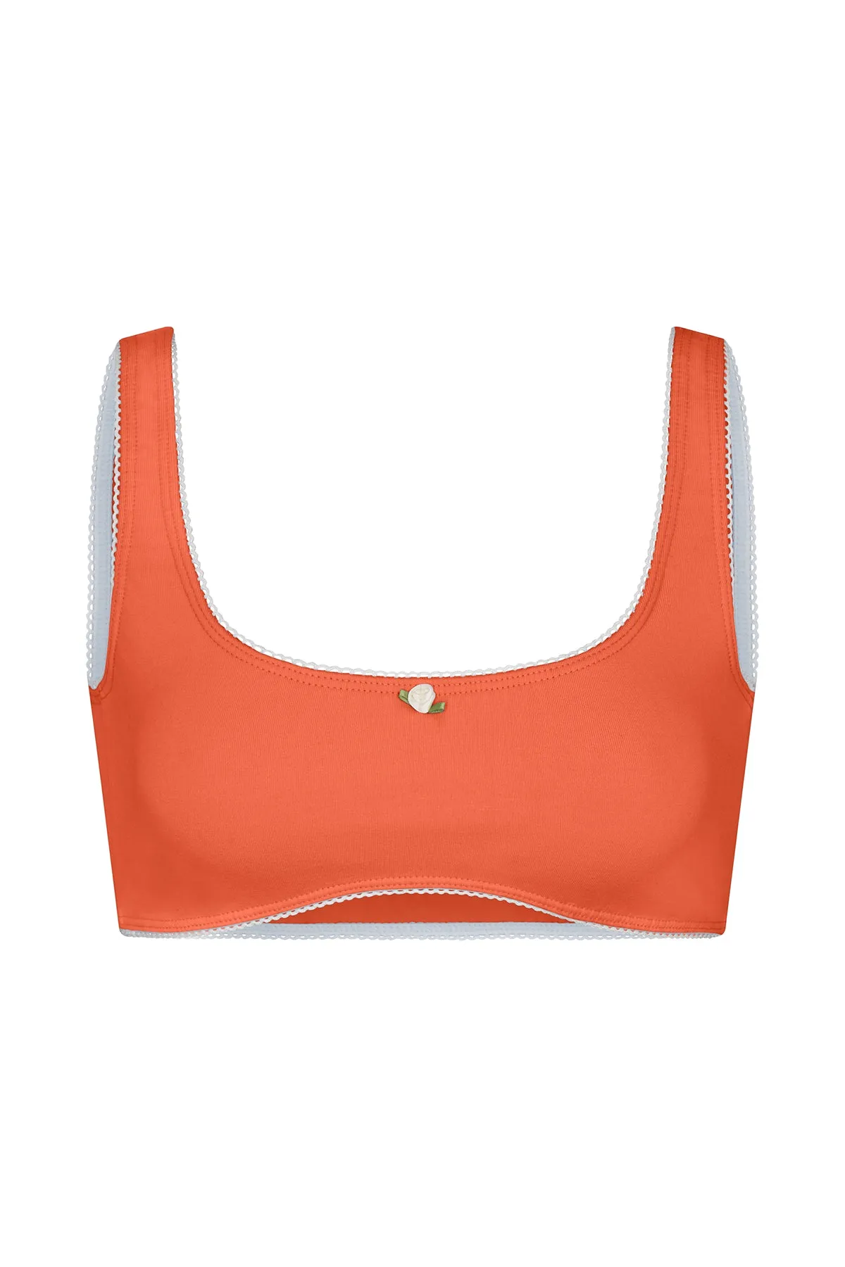 SCOOP BACK BRALETTE IN SAN MARZANO