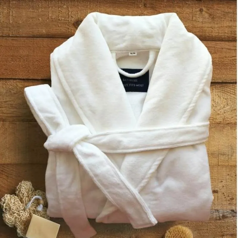 Softouch Luxury 100% Cotton Velour Bathrobe