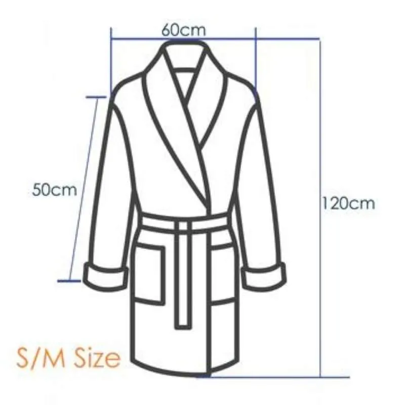 Softouch Luxury 100% Cotton Velour Bathrobe