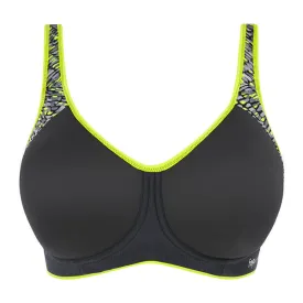 Sonic Lime Twist Sports Bra