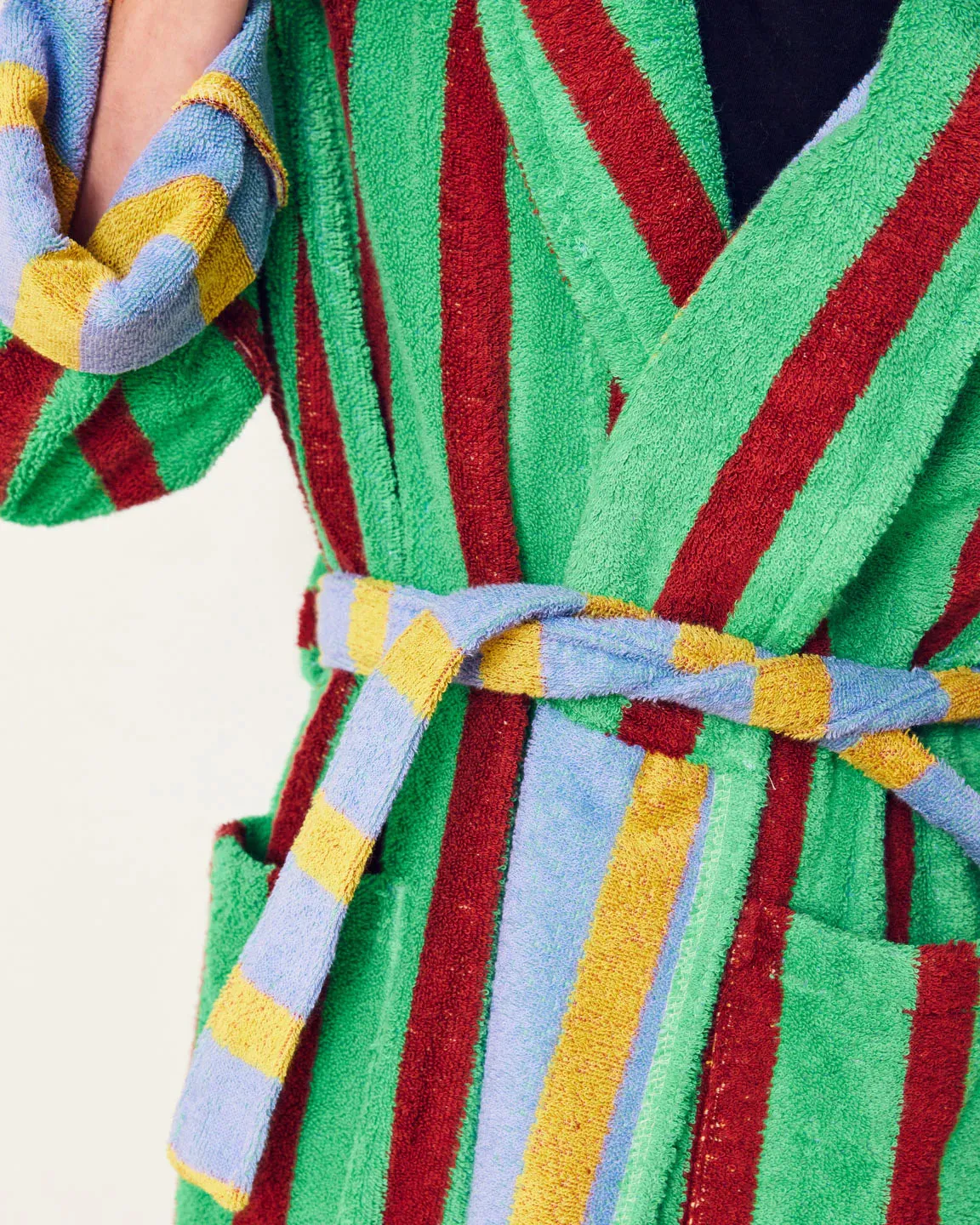 Stripe Bathrobe