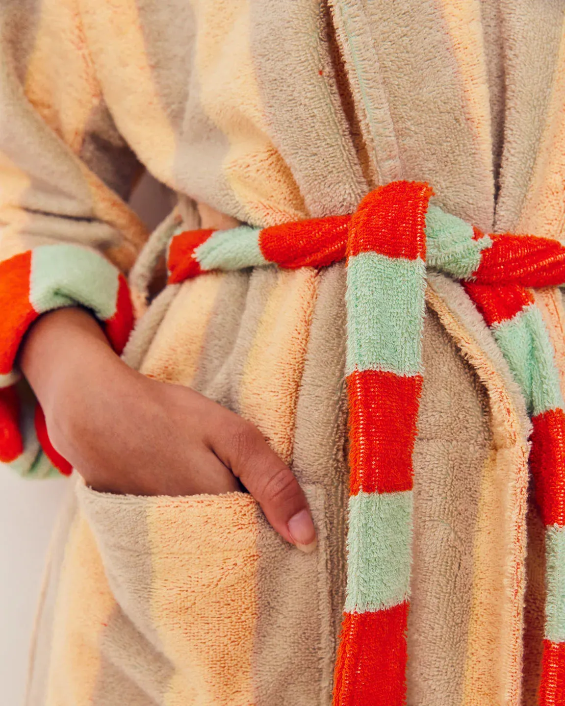 Stripe Bathrobe