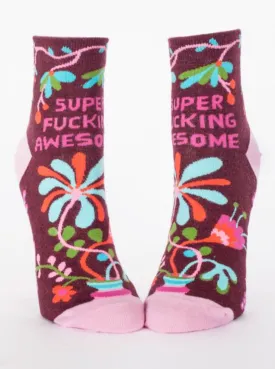 Super Fucking Awesome Women's Ankle Sock