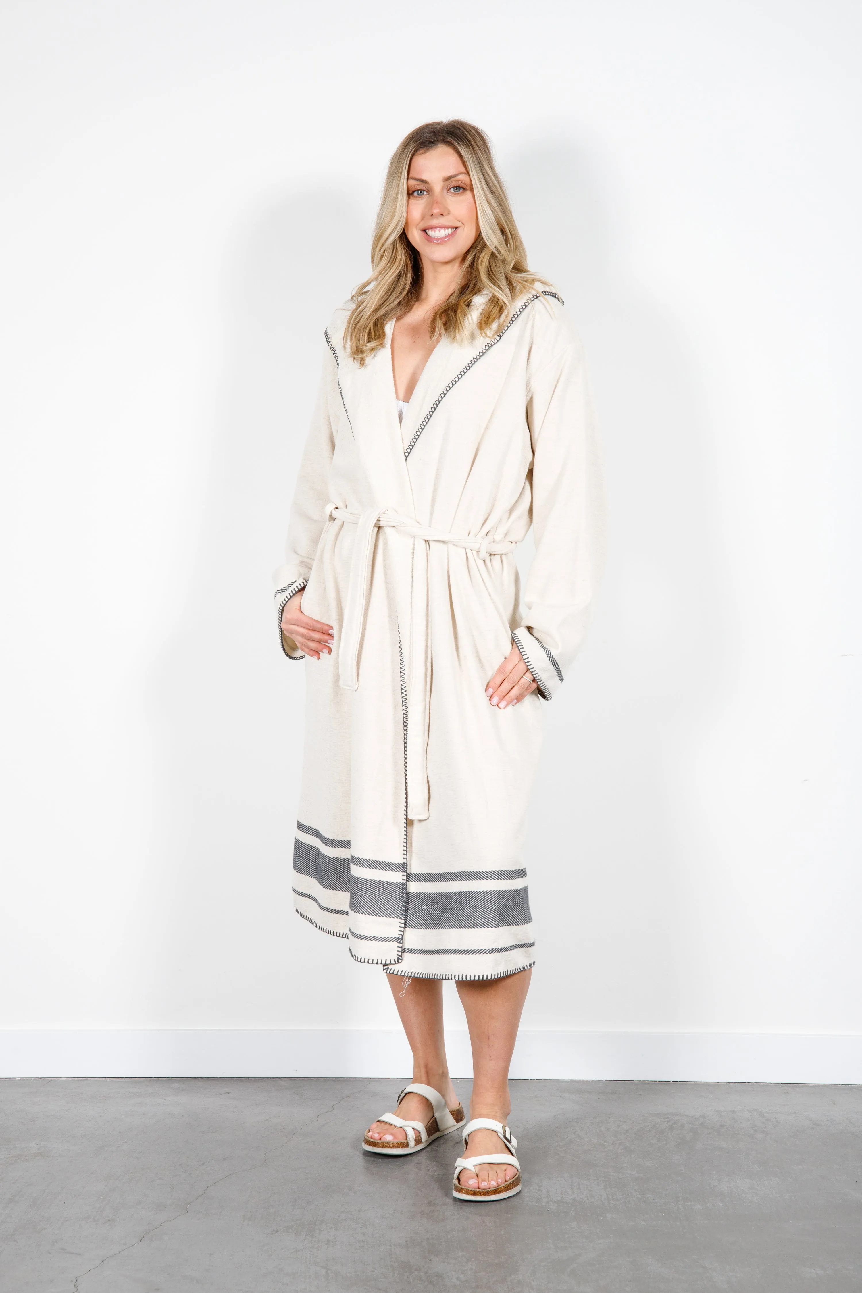 THE HAWTHORNE SERIES | Hooded Terry Robe