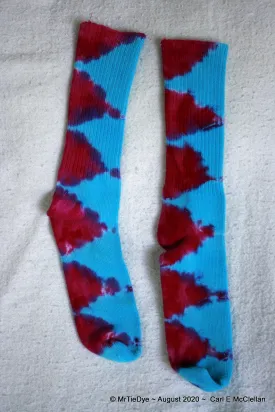 Tie-Dye Bamboo Socks sz 9-11