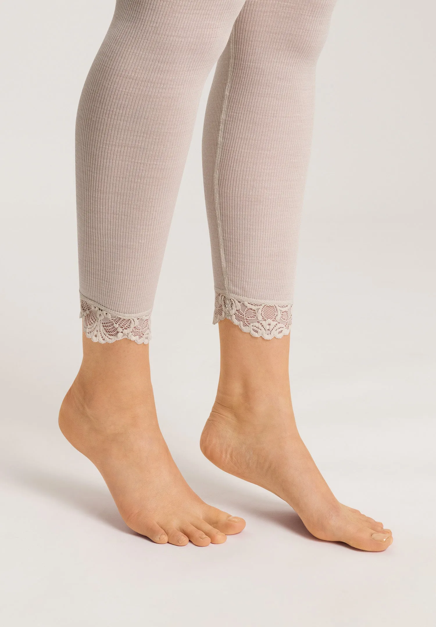 Woolen Lace Leggings | Pumice 70910-2801